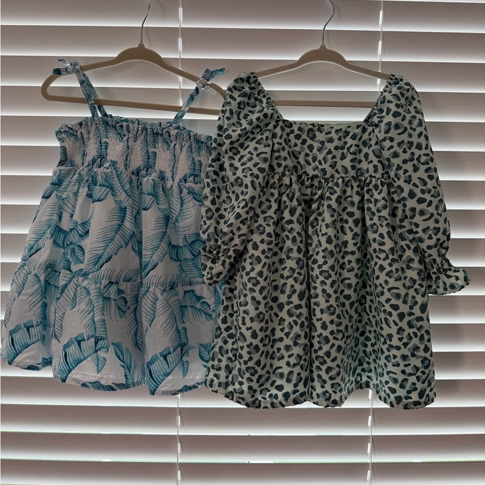 Janie and Jack Dress set duo bundle girls size 18-24m